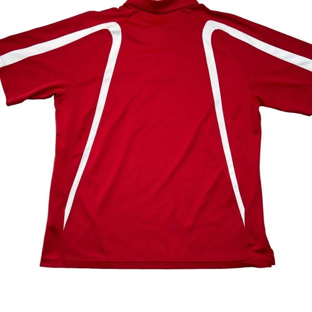 Antigua Men's St. Louis Cardinals‎ Embroidered Point Desert Dry Polo